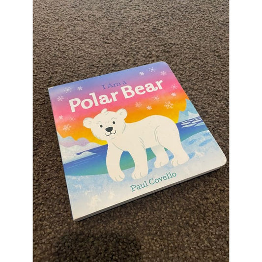 I am a polar bear - paul covello (board book) - print books board - toys toys