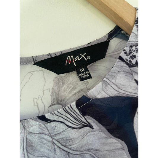 Max size 12 sheer tunic - tunics condition: used - top women’s apparel