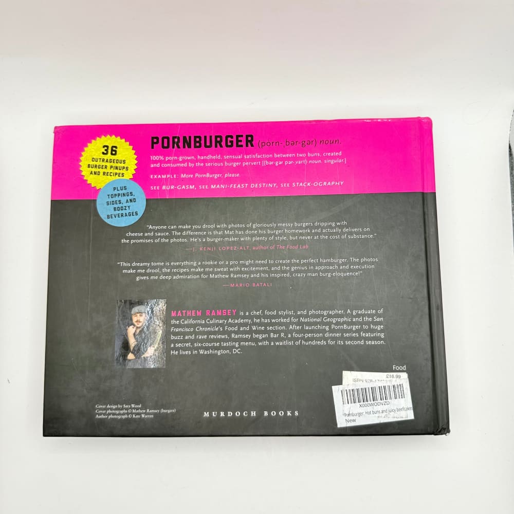 Pornburger by mathew ramsey - print books printed media