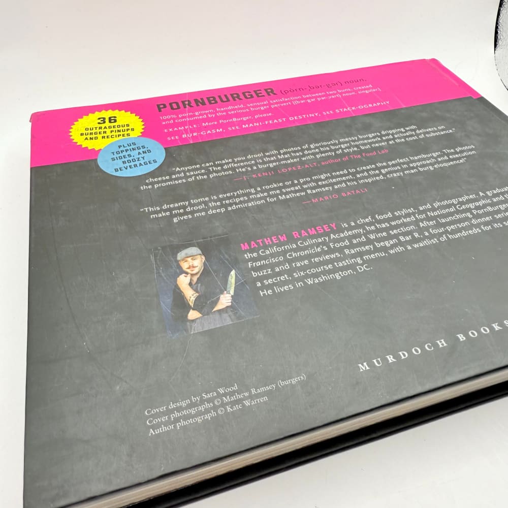 Pornburger by mathew ramsey - print books printed media