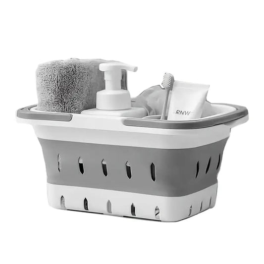 Foldable shower caddy with handle - shower caddies bathing - bathroon home&living materials