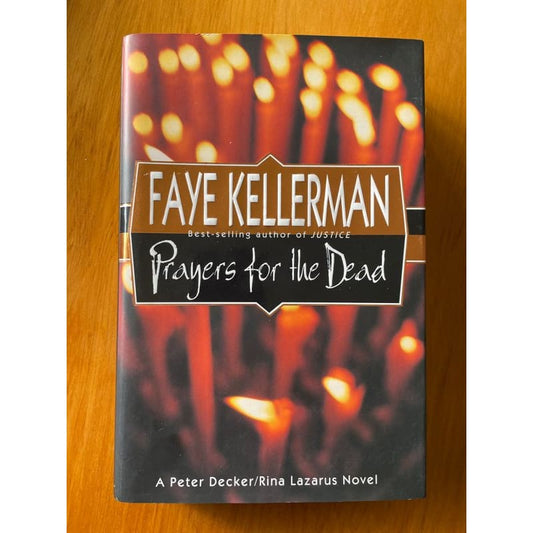 Prayers for the dead - faye kellerman - print books book - condition: used - fiction - mystery printed media