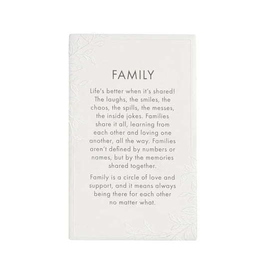 Splosh precious quote plaque - family - decorative plaques home&living materials