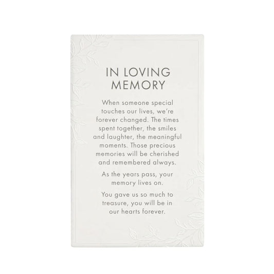 Splosh precious quote plaque - in loving memory - decorative plaques home&living materials