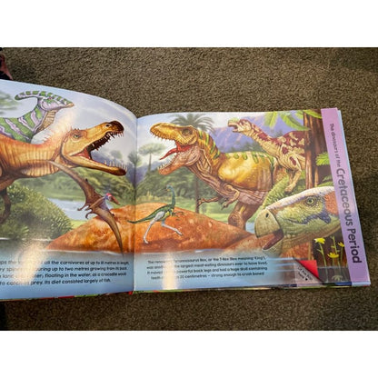 Discover the dinosaurs of the world - garry fleming - print books book - children’s - condition: used - non-fiction