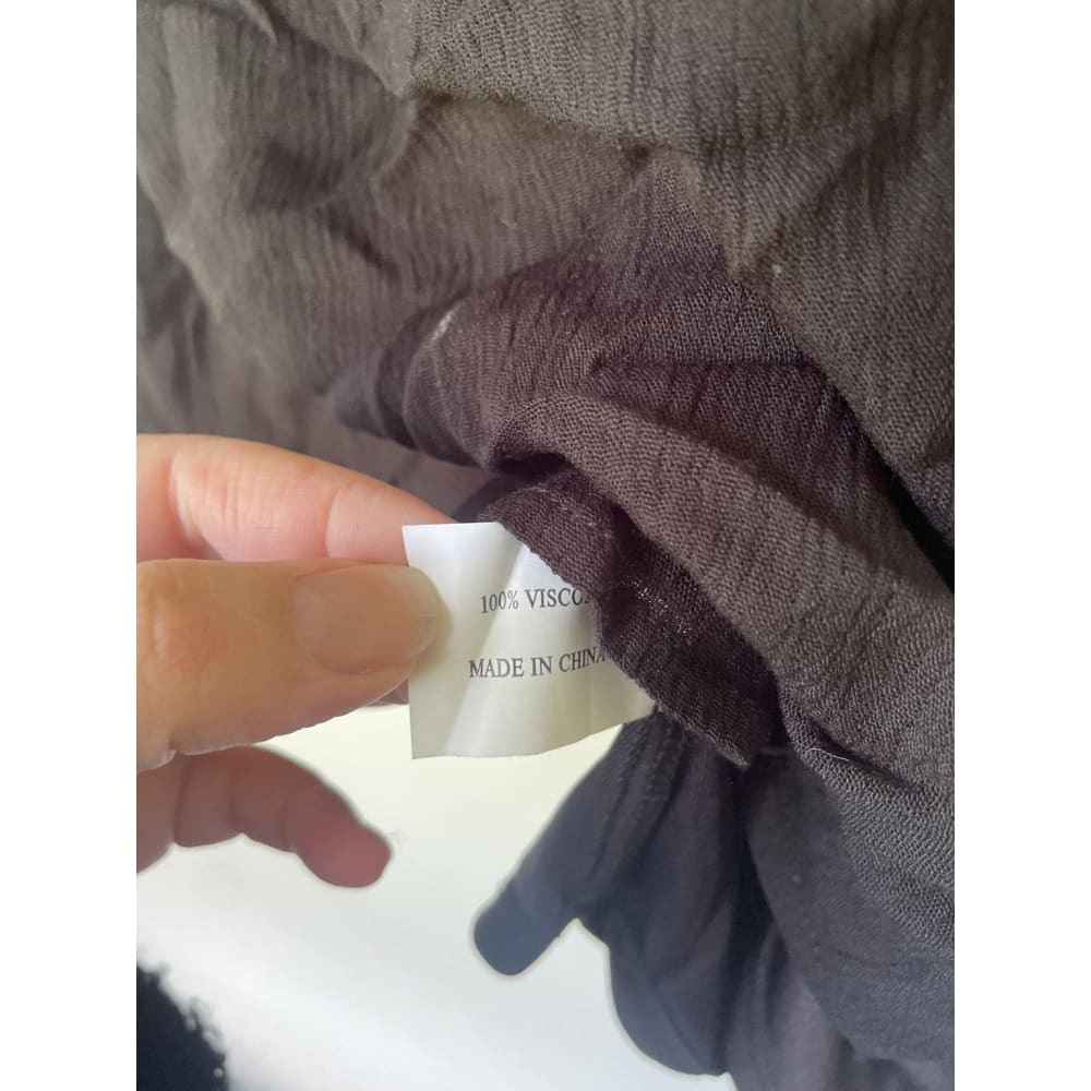 Cherrylane size 8 double layer viscose top - tank tops clothing & fashion - sleeveless - top women’s apparel
