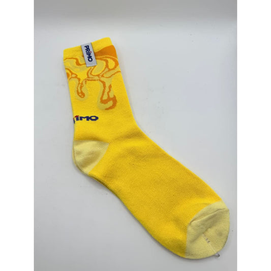 Primo one size yellow crew sock - socks shoes children’s apparel