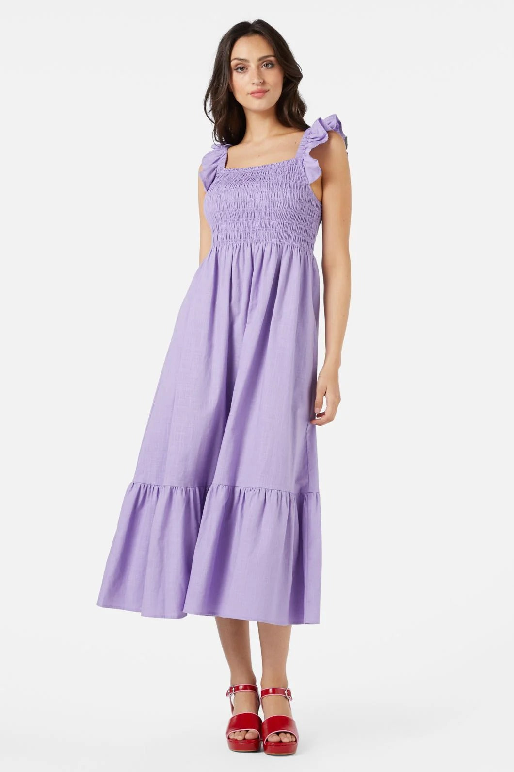 Princess highway size 6 carson midi dress - dresses top women’s apparel
