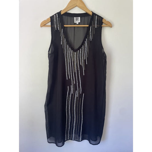 Principals size 12 sheer dress - dresses clothing & fashion - condition: used - dresses - sleevless women’s apparel