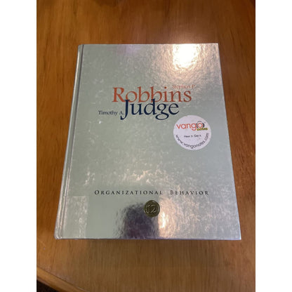 Organizational behavior 12 - robbins / judge - print books book - business - condition: used - management printed media