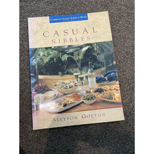 Casual nibbles - allyson gofton - print books book - cooking - non-fiction printed media