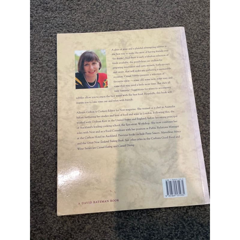 Casual nibbles - allyson gofton - print books book - cooking - non-fiction printed media