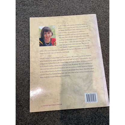 Casual nibbles - allyson gofton - print books book - cooking - non-fiction printed media
