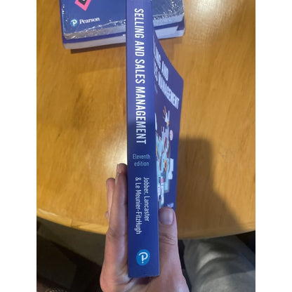 Selling and sales management - eleventh edition - print books book - business - management printed media