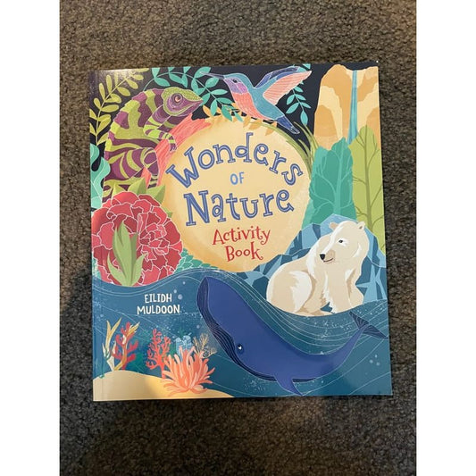 Brand new wonders of nature activity book - print books activity book - book - children’s printed media