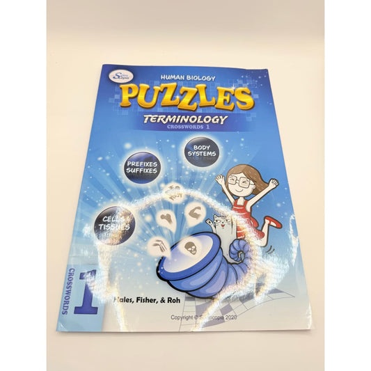 Human biology puzzles terminology crosswords 1 by hales fisher & roh - print books