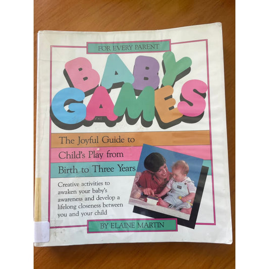 Baby games - for every parent - print books book - condition: used - parenting printed media