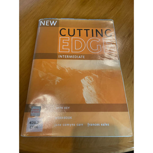 New cutting edge intermediate workbook - print books book - condition: used - education - language printed media