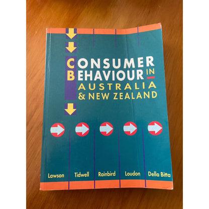Consumer behaviour in australia & new zeeland - print books book - business - condition: used - non-fiction printed