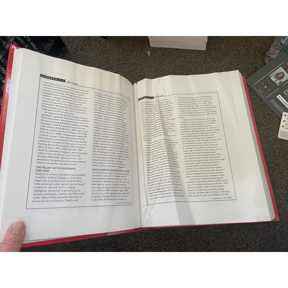 Foundations of orientation and mobility 3rd edition: volume 1 - print books book - clothing & fashion - mobility