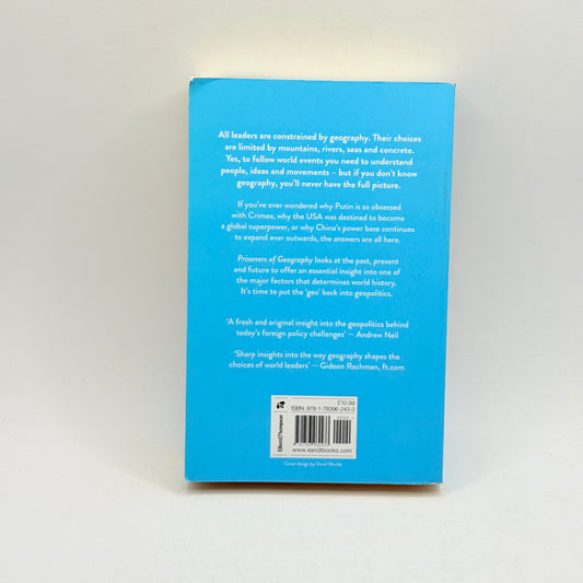Prisoners of geography by tim marshall - print books condition: used - what’s new printed media