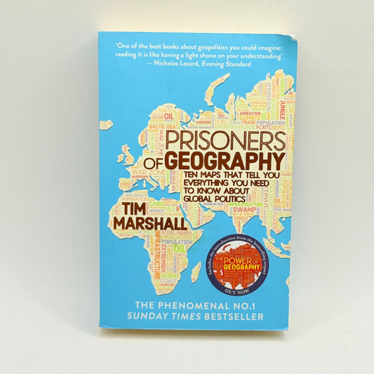 Prisoners of geography by tim marshall - print books condition: used - what’s new printed media