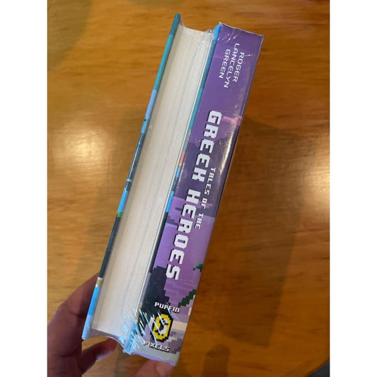Puffin pixels – greek heroes & treasure island (2x brand new hardcover classics) - print books adventure - book