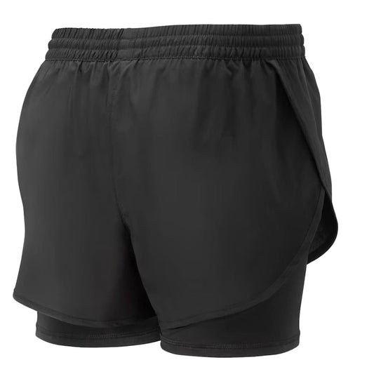 Puma size s 2 in 1 women’s black run short rrp $70 - shorts bottom women’s apparel