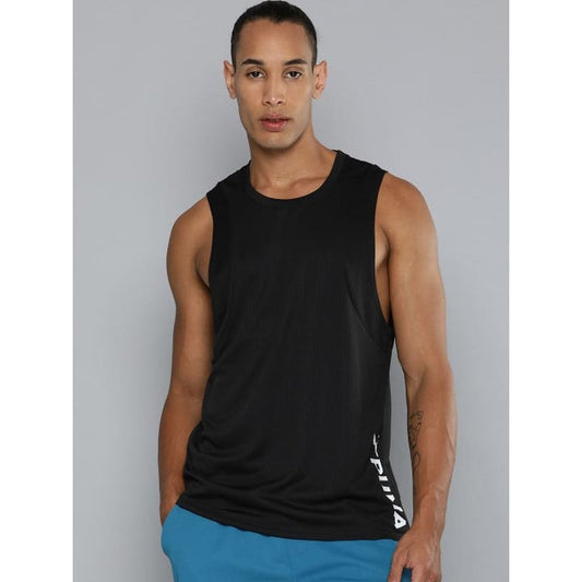 Puma fit size s black ultrabreathe brand logo drycell t-shirt - t-shirts tops men’s apparel
