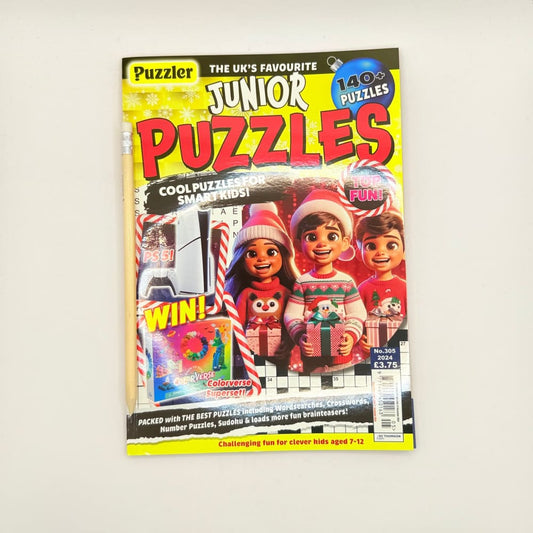 Puzzler junior puzzles - no. 305 - consumer magazines printed media