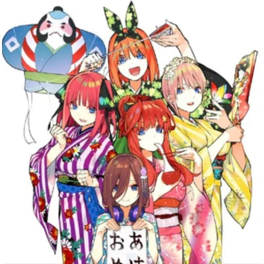 Anime 90x60cm wall scroll – quintessential quintuplets – brand new - 1 - posters anime - poster anime