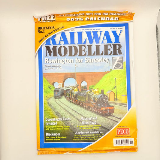 Railway modeller magazine & 2025 calendar a must-have for enthusiasts - consumer magazines printed media
