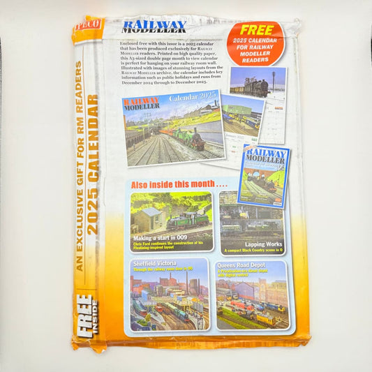 Railway modeller magazine & 2025 calendar a must-have for enthusiasts - consumer magazines printed media