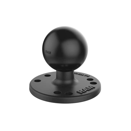 Ram® round plate with ball - c size (ram202-u) - microphone accessories accessories - electronics & accessories - mic
