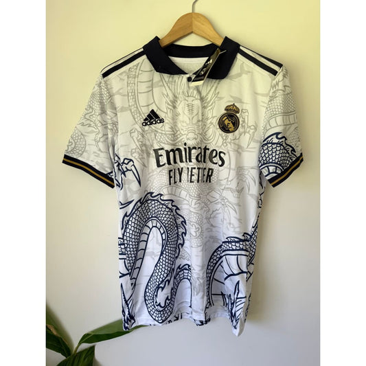Adidas jsy size s real madrid dragon jersey - activewear tops men’s apparel