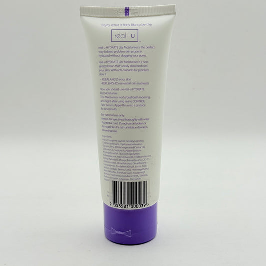 real-u Lite Moisturiser, 100 ml (3.4 fl. oz.)