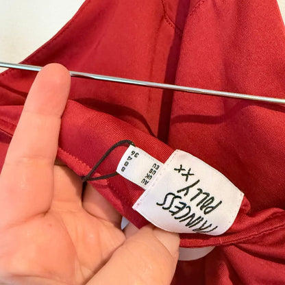Princess polly size 8 imposter top cherry red - clothing tops top women’s apparel