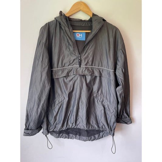 Red herring nylon jacket – size 12 | lightweight & versatile layer - windbreakers clothing & fashion - condition: used