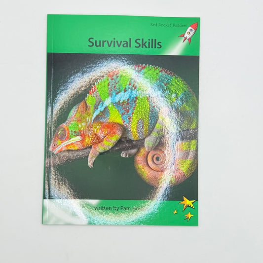 Red rocket readers - survival skills by pam hein - print books printed media