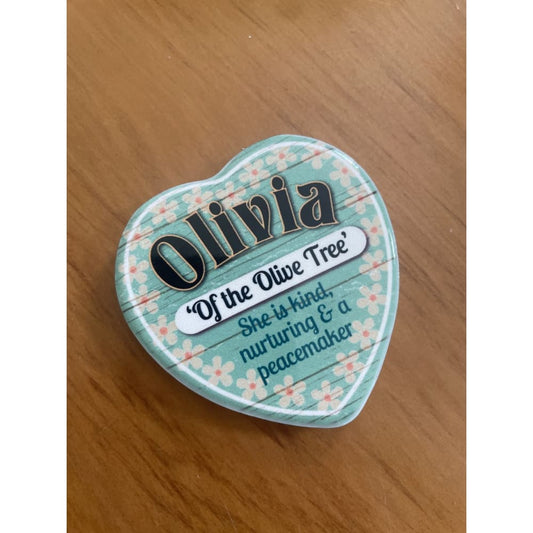 Olivia fridge magnet - refrigerator magnets decor - home & living - home decor & furniture - magnets home&living