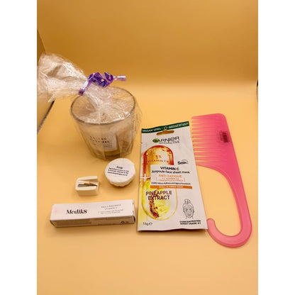 Pampering self-care kit - bath & body gift sets health and wellness