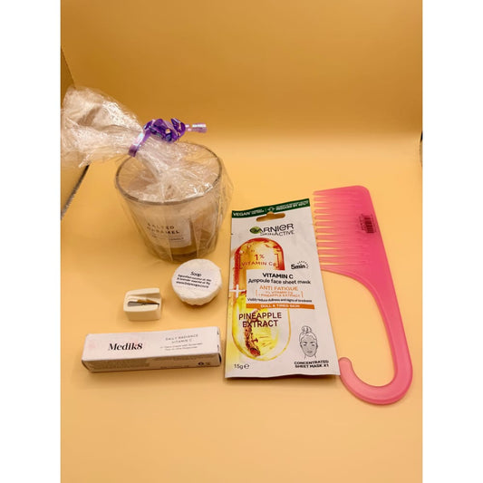 Pampering self-care kit - bath & body gift sets health and wellness