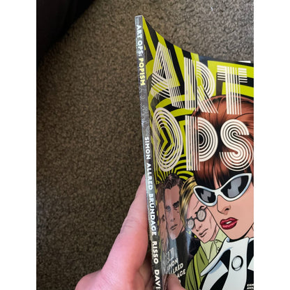 Art ops: popism - print books book - graphic - novel printed media