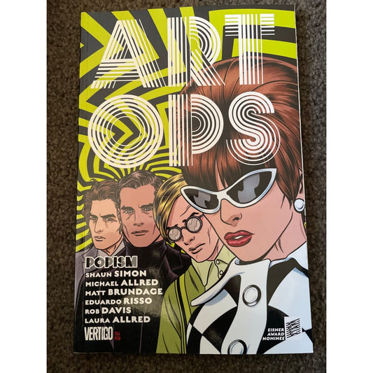 Art ops: popism - print books book - graphic - novel printed media