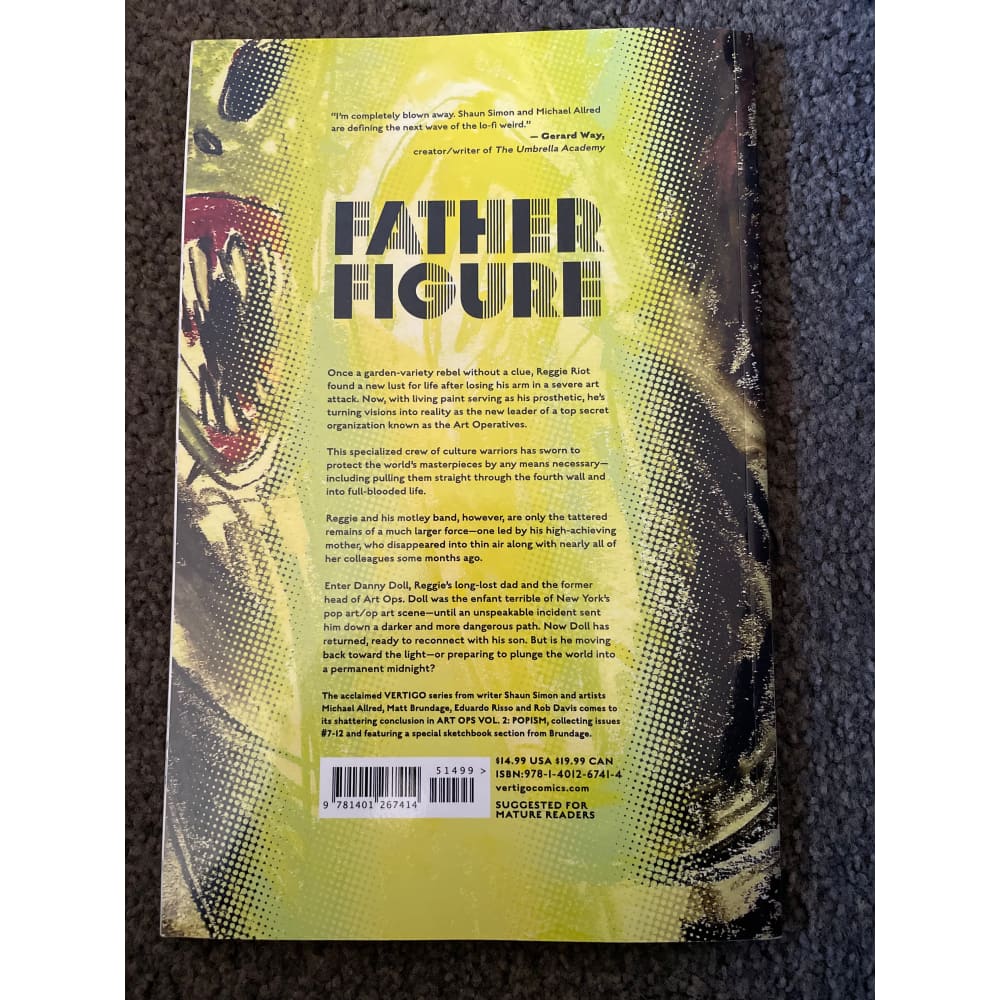 Art ops: popism - print books book - graphic - novel printed media