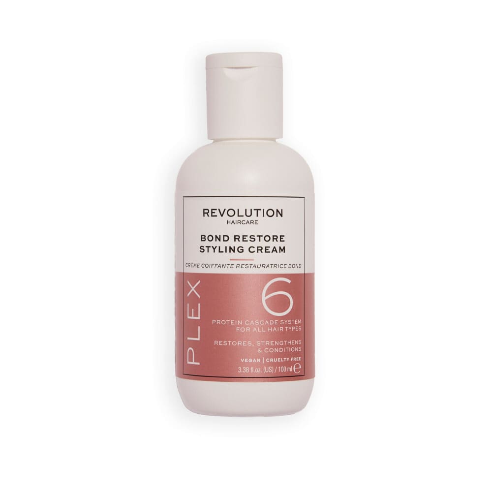 Revolution haircare plex 6 bond restore styling cream 100ml - hair styling products hair - hair products - health