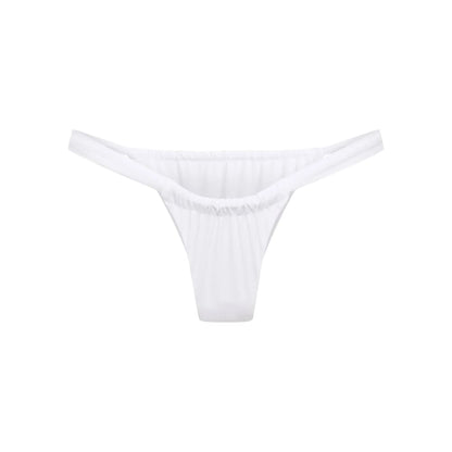 Vacay swimwear size s rhodes bikini bottom - white - swimwear tops special categories women’s apparel
