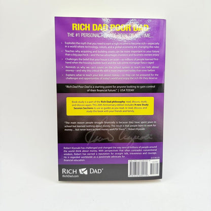 Rich dad poor dad by robert t. Kiyosaki - print books