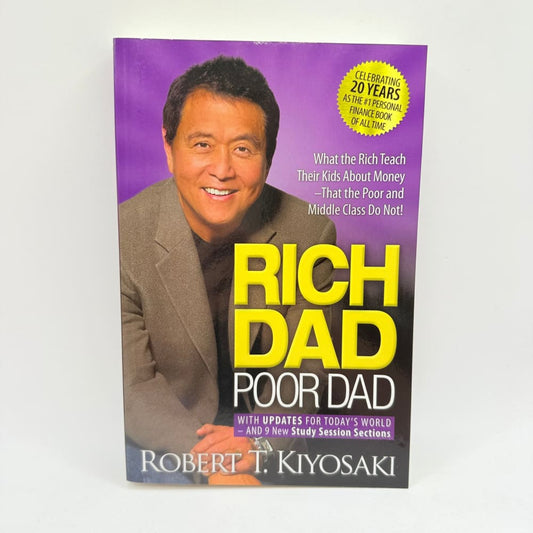 Rich dad poor dad by robert t. Kiyosaki - print books