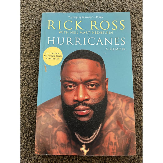 Hurricanes: a memoir by rick ross with neil martinez-belkin - print books condition: used printed media
